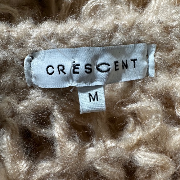 Fun Loopy Crochet Open Front Cardigan M - Picture 5 of 6